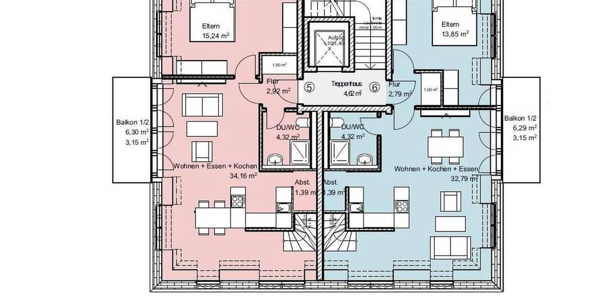 Etagenwohnung München Thalk.Obersendl.-Forsten-Fürstenr.-Solln - 3 Zimmer, 81 m&sup2;, 955.000&euro; | Angebot:26685858