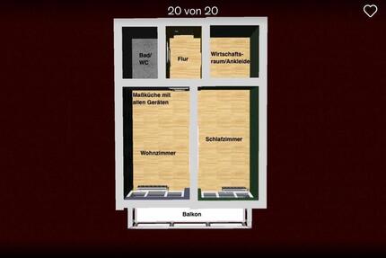 2 Zimmer Wohnung zum vermieten ab.Februar 2026 2 zimmer
