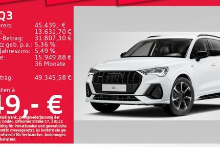 Audi Q3 9.748 km 45.439 &euro; Eching 85386