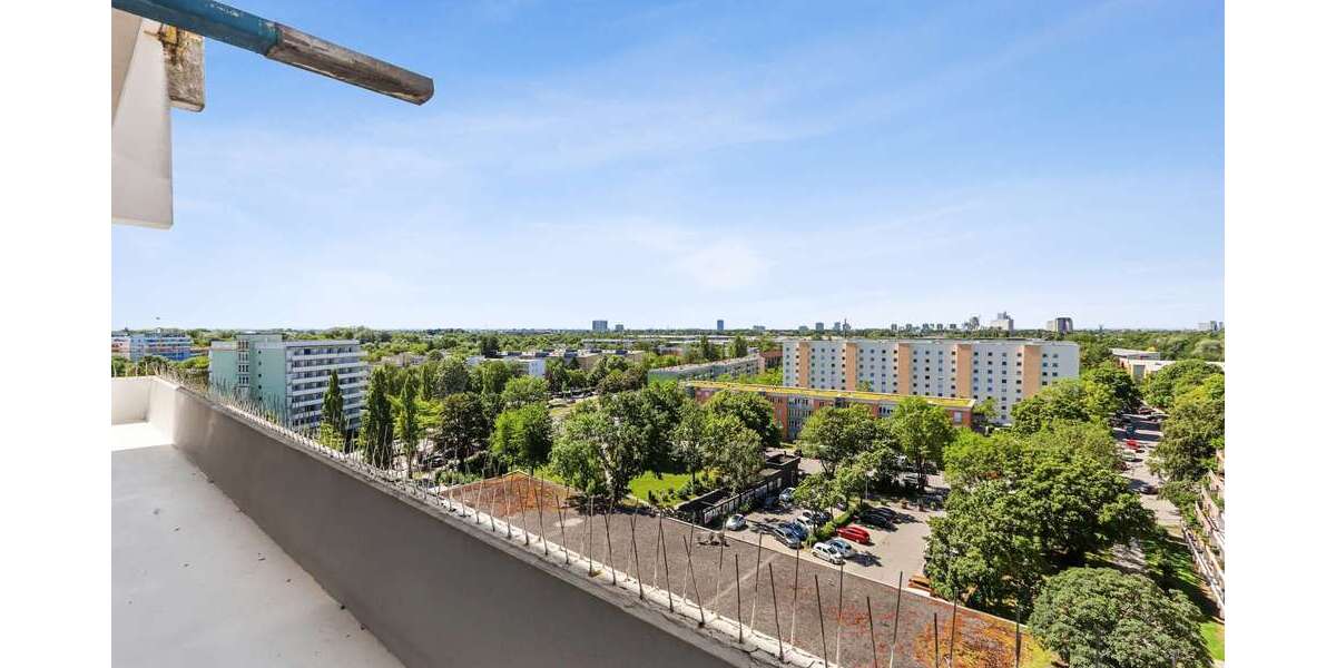 Weitblick • Wohnküche • Wintergarten | Geräumige 2-Zi-Balkonwohnung mit TG-Stellplatz - Appartement München Bogenhausen | Angebot:27110890