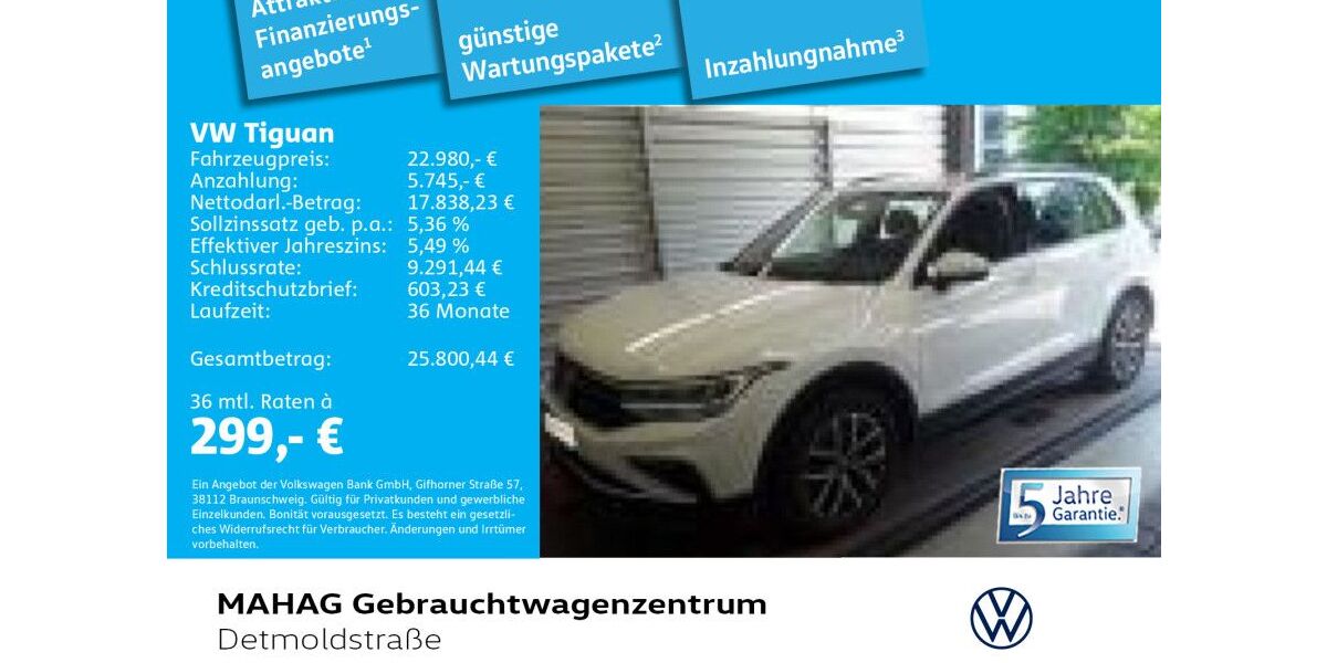 VW Tiguan 72.015 km 22.980 &euro; München 80935