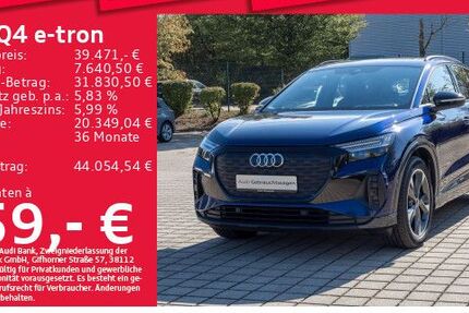 Audi Q4 e-tron 69.234 km 39.471 &euro; München 80935