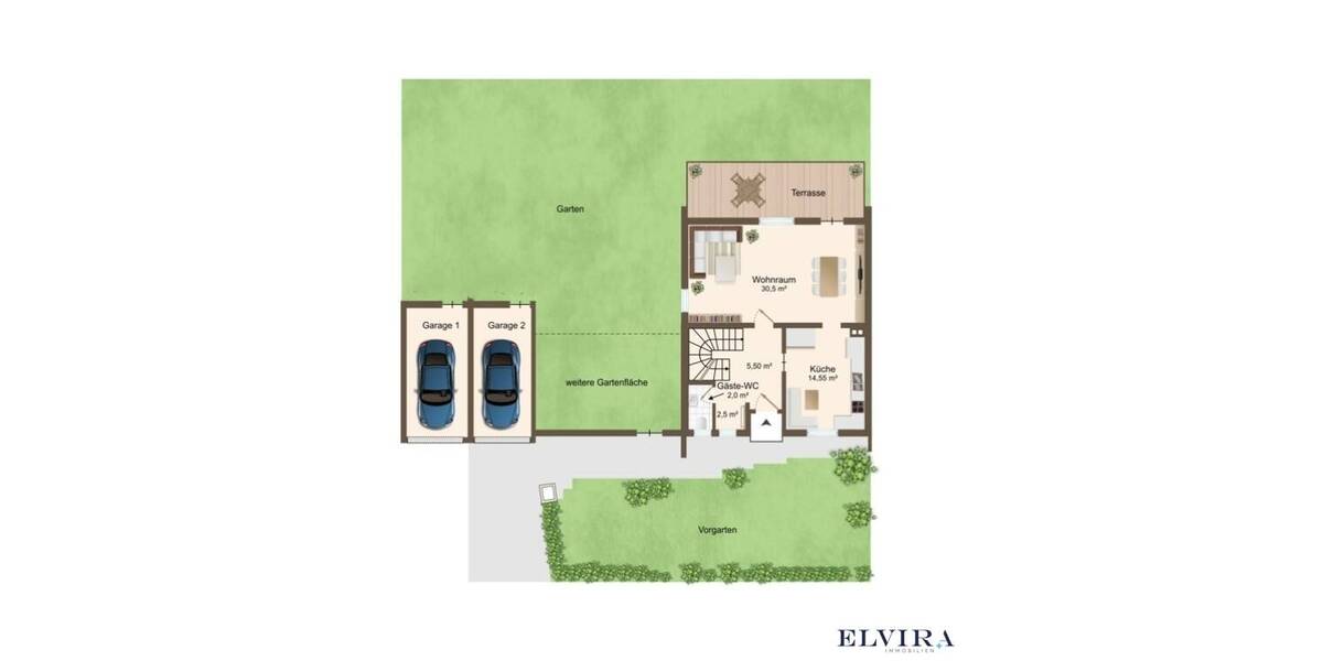 Doppelhaushälfte München Trudering-Riem - 5 Zimmer, 170 m&sup2;, 1.280.000&euro; | Angebot:25999625