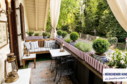 * ALTBAU-JUWEL in SEENÄHE * 4-Zimmer-Dachgeschoss-Wohnung * Balkon und Gartennutzung * Stellplatz * - Wohnung Starnberg | Angebot:26992364