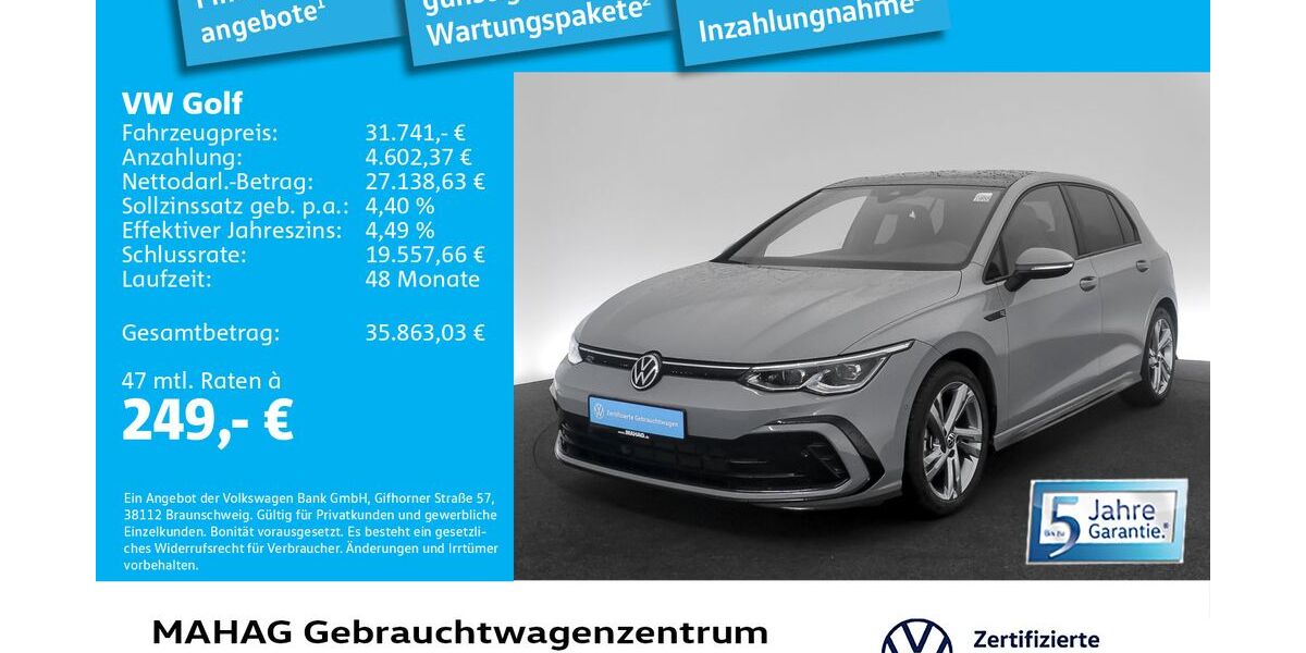 VW Golf 18.571 km 31.741 &euro; München 80935