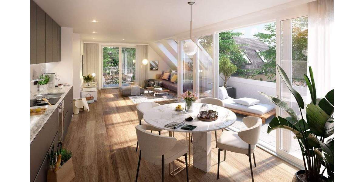 Etagenwohnung Oberschleißheim - 3 Zimmer, 74 m&sup2;, 640.000&euro; | Angebot:24811226