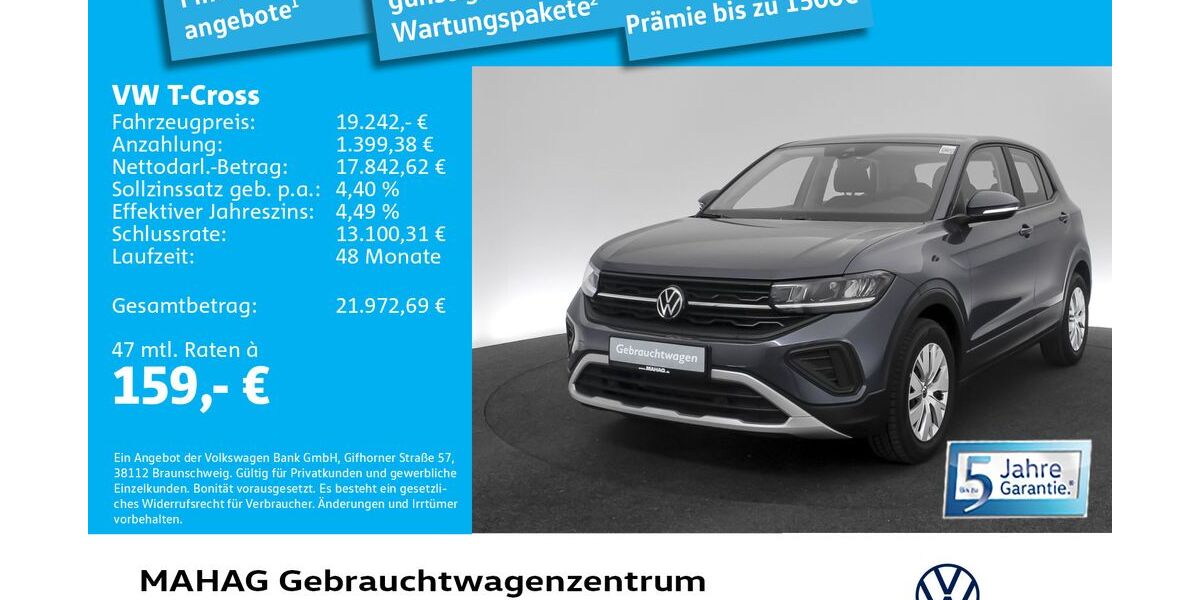 VW T-Cross 5.841 km 19.242 &euro; München 80935