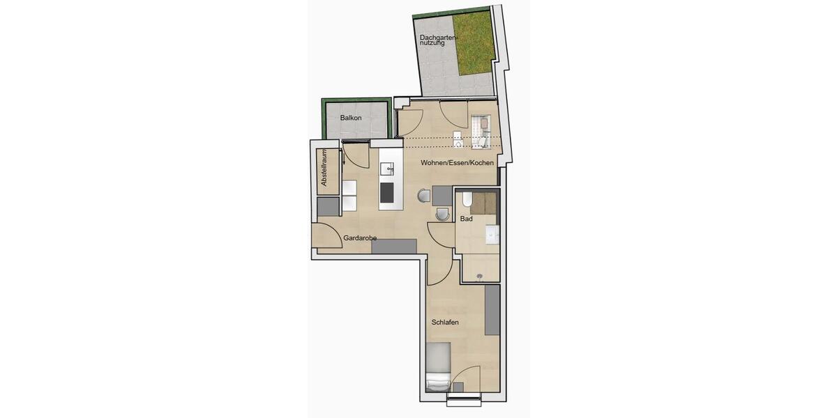 Etagenwohnung München Schwabing-Freimann - 2 Zimmer, 62 m&sup2;, 2.999&euro; | Angebot:26059456