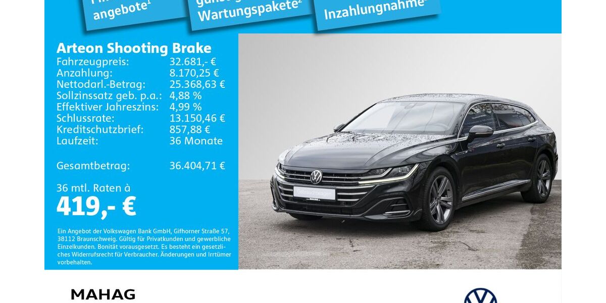 VW Arteon 37.141 km 32.681 &euro; Dachau 85221