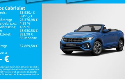 VW T-Roc 17.594 km 33.980 &euro; München 80935