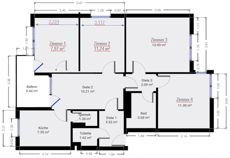 Etagenwohnung München Neuperlach - 1 Zimmer, 12 m&sup2;, 600&euro; | Angebot:26827534