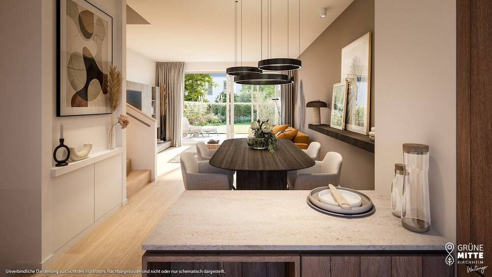 Reihenmittelhaus Kirchheim b. München Kirchheim - 4 Zimmer, 130 m&sup2;, 1.160.000&euro; | Angebot:25661976