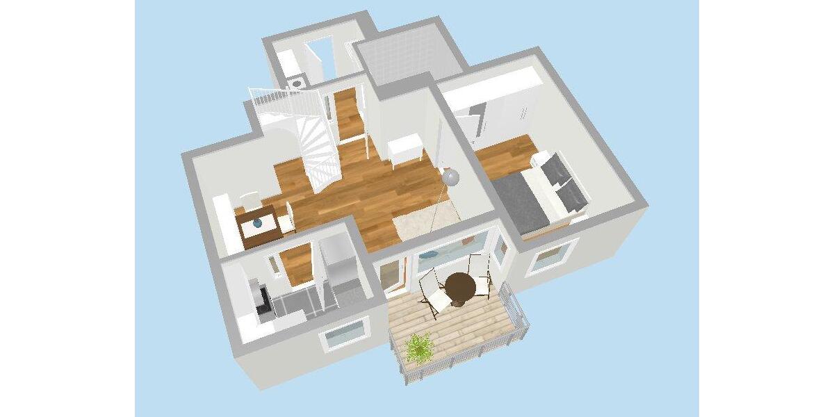Maisonettenwohnung Unterschleißheim - 3 Zimmer, 75 m&sup2;, 448.000&euro; | Angebot:26399355