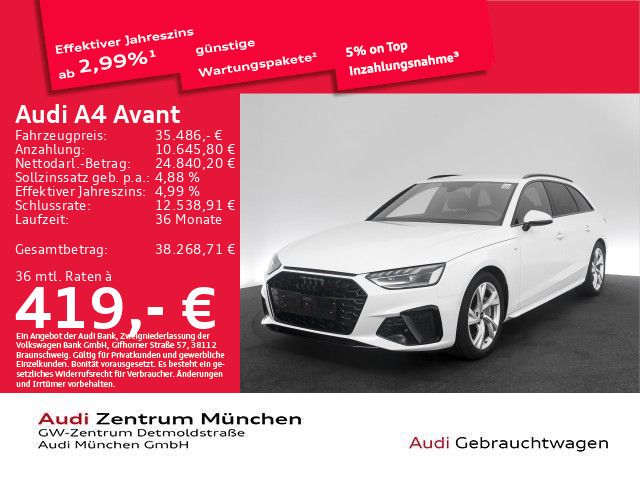 Audi A4 13.659 km 34.997 &euro; München 80935