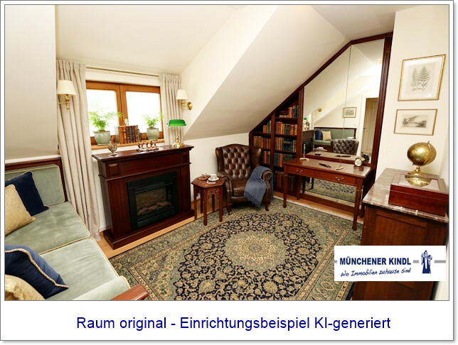 * ALTBAU-JUWEL in SEENÄHE * 4-Zimmer-Dachgeschoss-Wohnung * Balkon und Gartennutzung * Stellplatz * - Dachgeschoßwohnung Starnberg | Angebot:26992364
