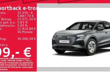 Audi Q4 e-tron 43.096 km 32.959 &euro; München 80935