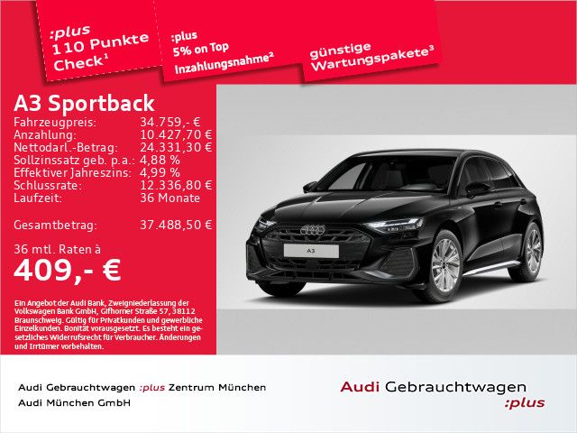 Audi A3 16.005 km 34.759 &euro; Eching 85386