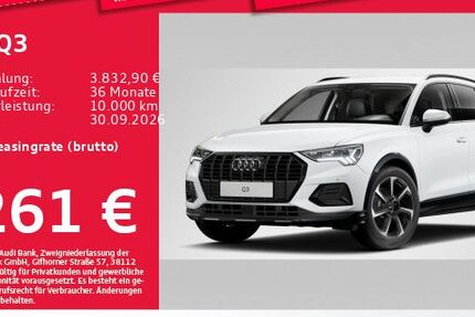 Audi Q3 4.917 km 38.329 &euro; Eching 85386