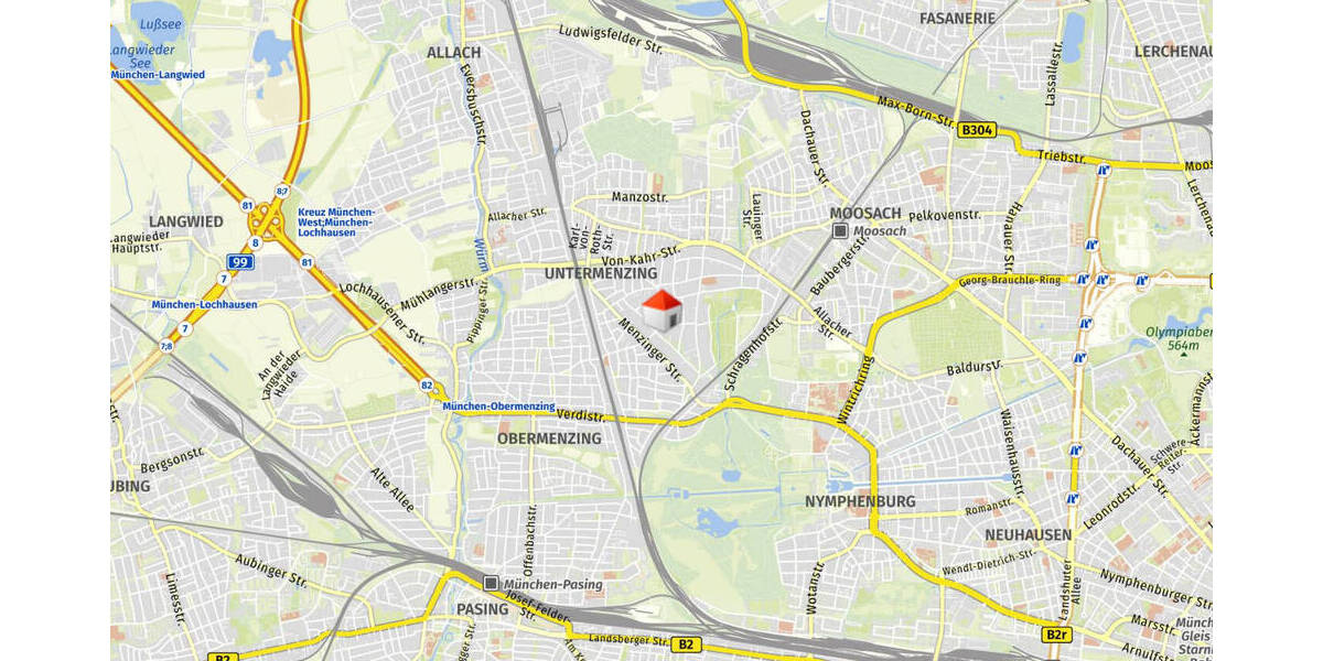 Doppelhaushälfte München Pasing-Obermenzing - 8 Zimmer, 316 m&sup2;, 2.998.000&euro; | Angebot:26733421