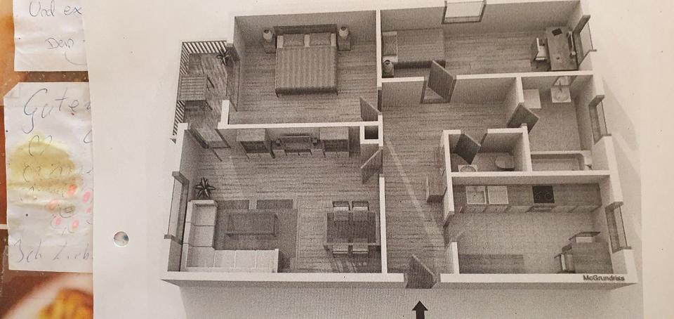 Etagenwohnung Holzkirchen - 3 Zimmer, 84 m&sup2;, 1.100&euro; | Angebot:25639208