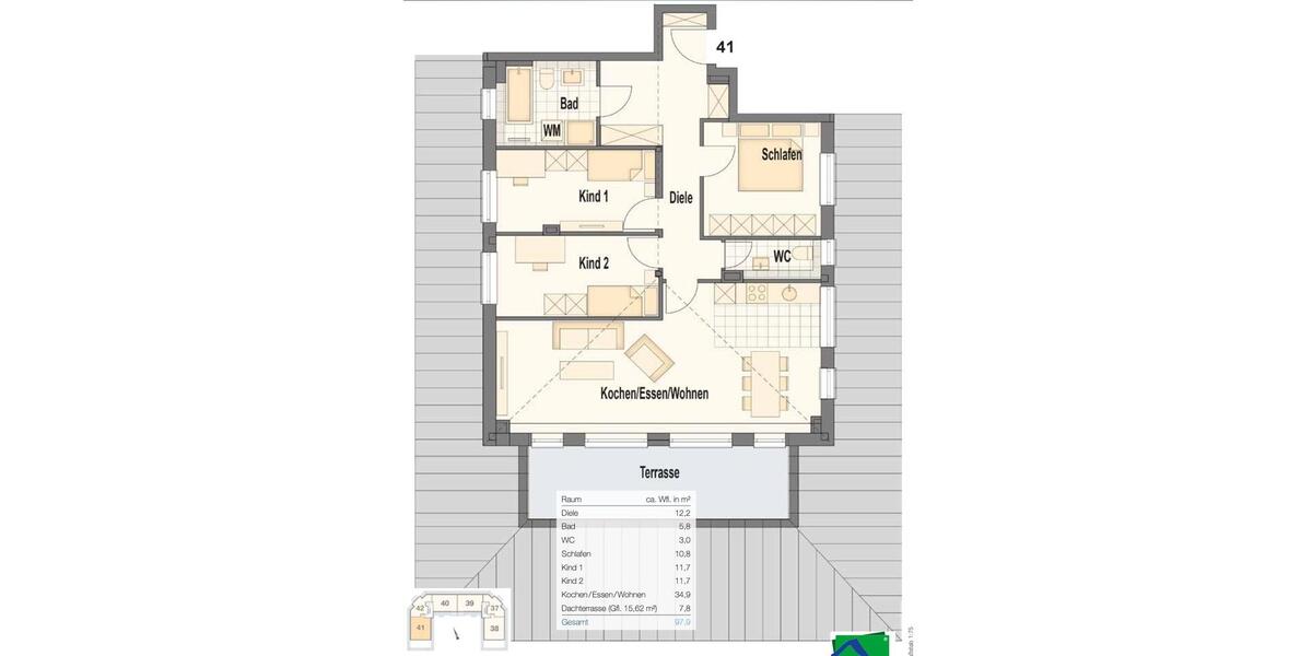 Einfamilienhaus Kirchseeon - 4 Zimmer, 98 m&sup2;, 699.000&euro; | Angebot:27137572