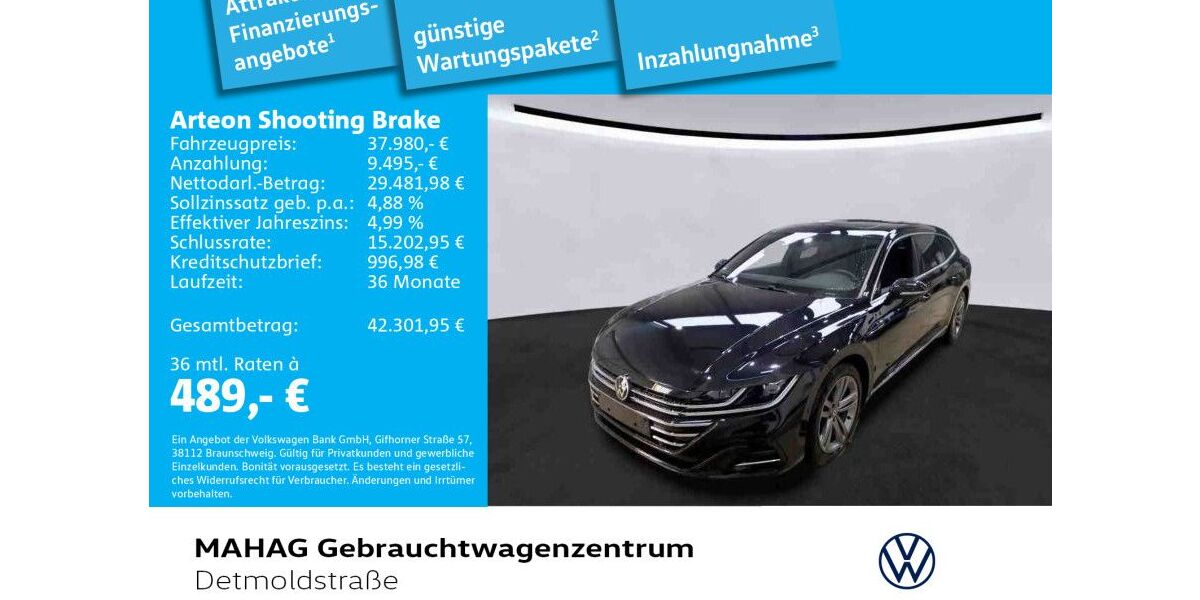 VW Arteon 26.418 km 37.980 € München 80935