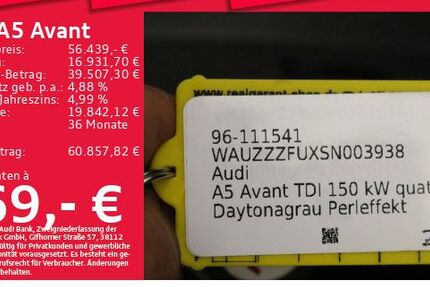Audi A5 13.084 km 54.762 &euro; München 80935