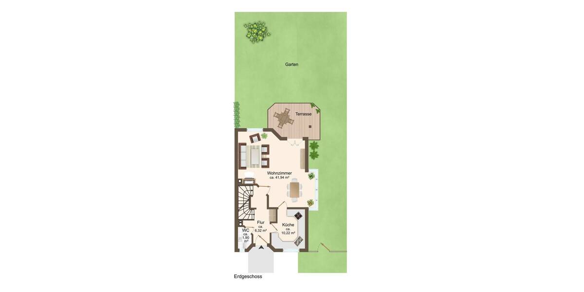 Doppelhaushälfte Baldham Baldham - 5 Zimmer, 155 m&sup2;, 1.100.000&euro; | Angebot:26731159
