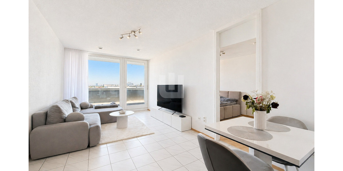 WINDISCH IMMOBILIEN - Vermietete 2-Zimmerwohnung im 12. OG im Olympiadorf - Etagenwohnung München Am Riesenfeld | Angebot:26423729