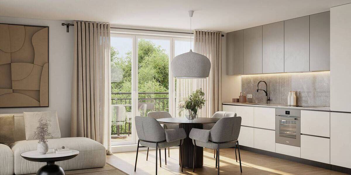 Etagenwohnung München Hadern - 3 Zimmer, 63 m&sup2;, 670.000&euro; | Angebot:26388632