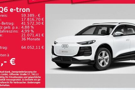 Audi Q6 e-tron 24.067 km 59.161 &euro; Eching 85386