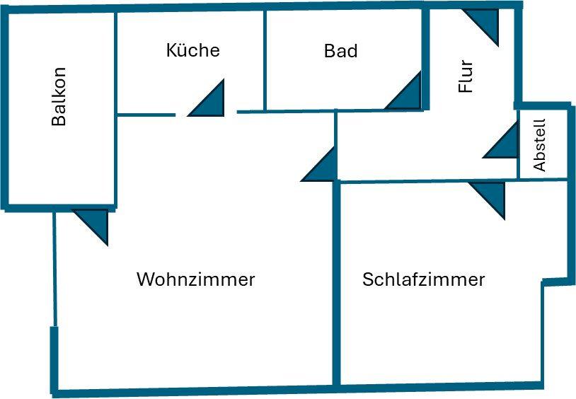 Etagenwohnung Taufkirchen - 2 Zimmer, 55 m&sup2;, 279.000&euro; | Angebot:26039809