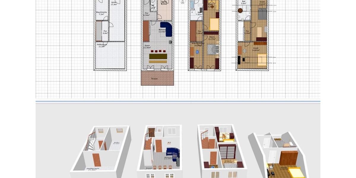 Reihenmittelhaus mit Familiarcharakter in Toplage 6 zimmer