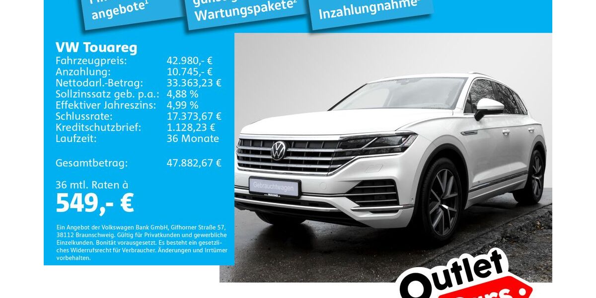 VW Touareg 91.657 km 41.981 &euro; Dachau 85221