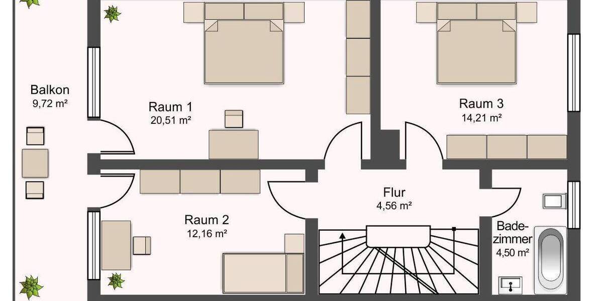 Doppelhaushälfte München Pasing-Obermenzing - 6 Zimmer, 172 m&sup2;, 1.480.000&euro; | Angebot:26220630