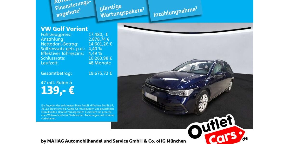 VW Golf 109.144 km 17.241 &euro; Dachau 85221