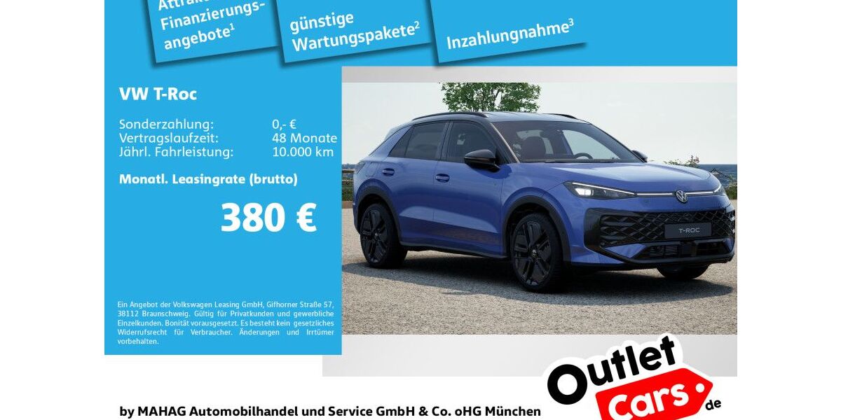 VW T-Roc 2.432 km 35.891 &euro; Dachau 85221