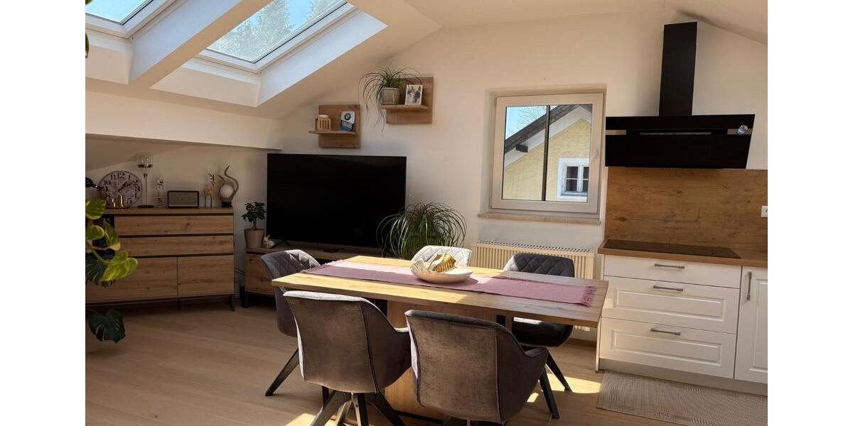 Dachgeschoßwohnung Taufkirchen - 2 Zimmer, 53 m&sup2;, 1.300&euro; | Angebot:26409762