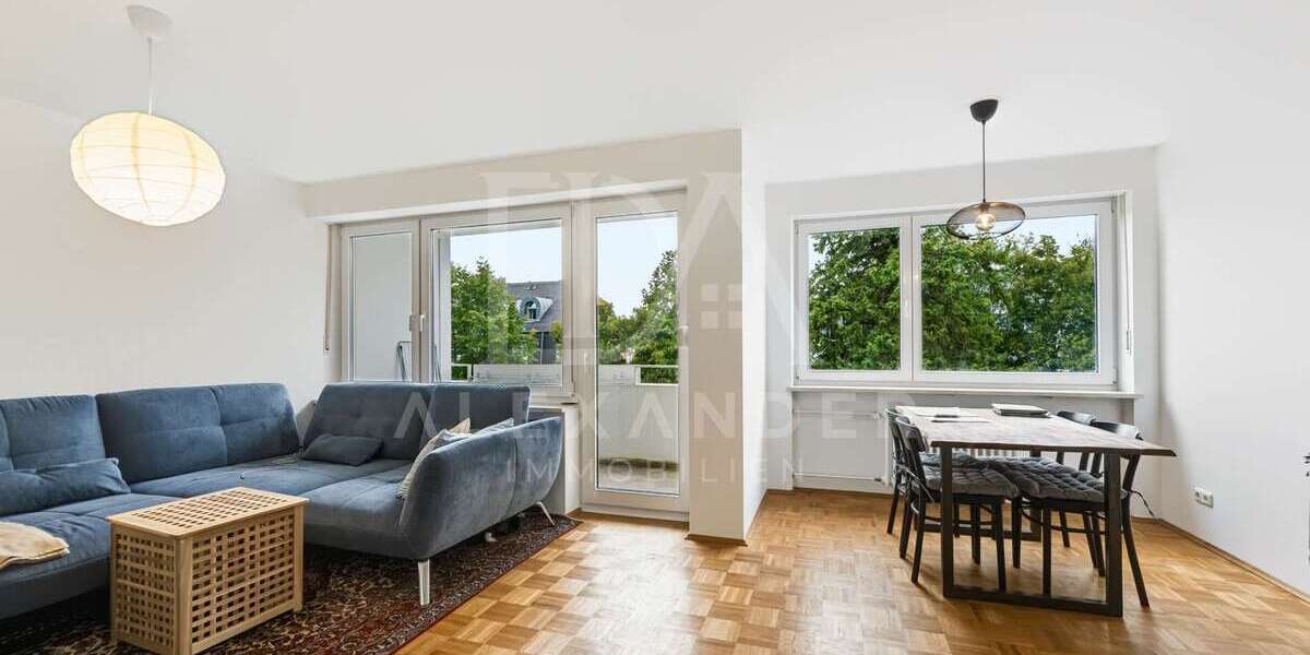 Etagenwohnung München Bogenhausen - 3 Zimmer, 74 m&sup2;, 595.000&euro; | Angebot:27318326