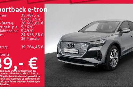 Audi Q4 e-tron 23.092 km 35.487 &euro; München 80935