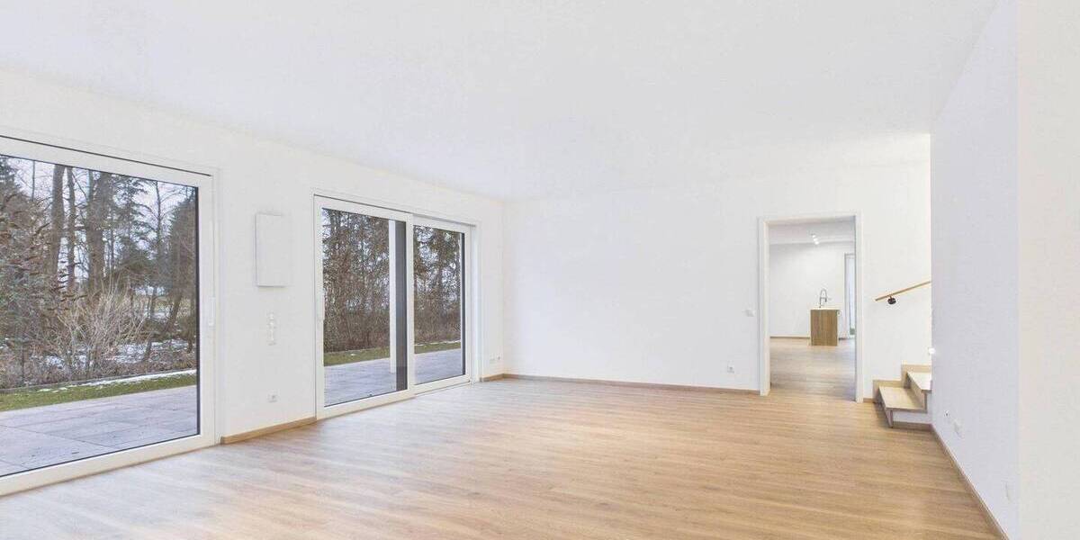 Doppelhaushälfte Moosinning Eichenried - 8 Zimmer, 315 m&sup2;, 3.900&euro; | Angebot:26455180