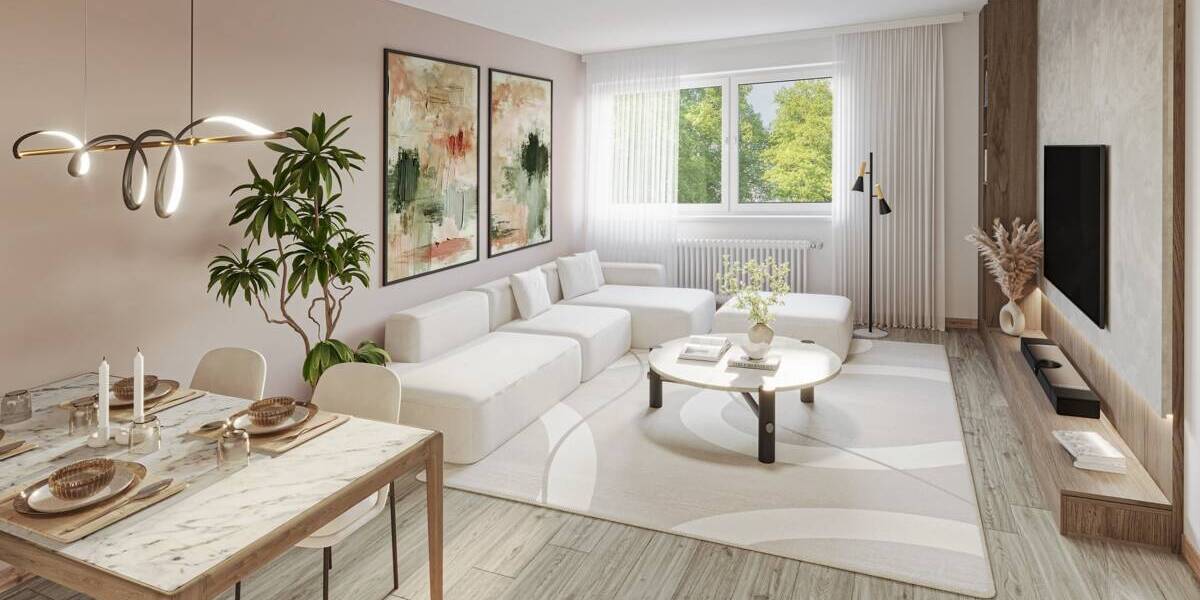 Etagenwohnung München Thalk.Obersendl.-Forsten-Fürstenr.-Solln - 2 Zimmer, 48 m&sup2;, 345.000&euro; | Angebot:26160778