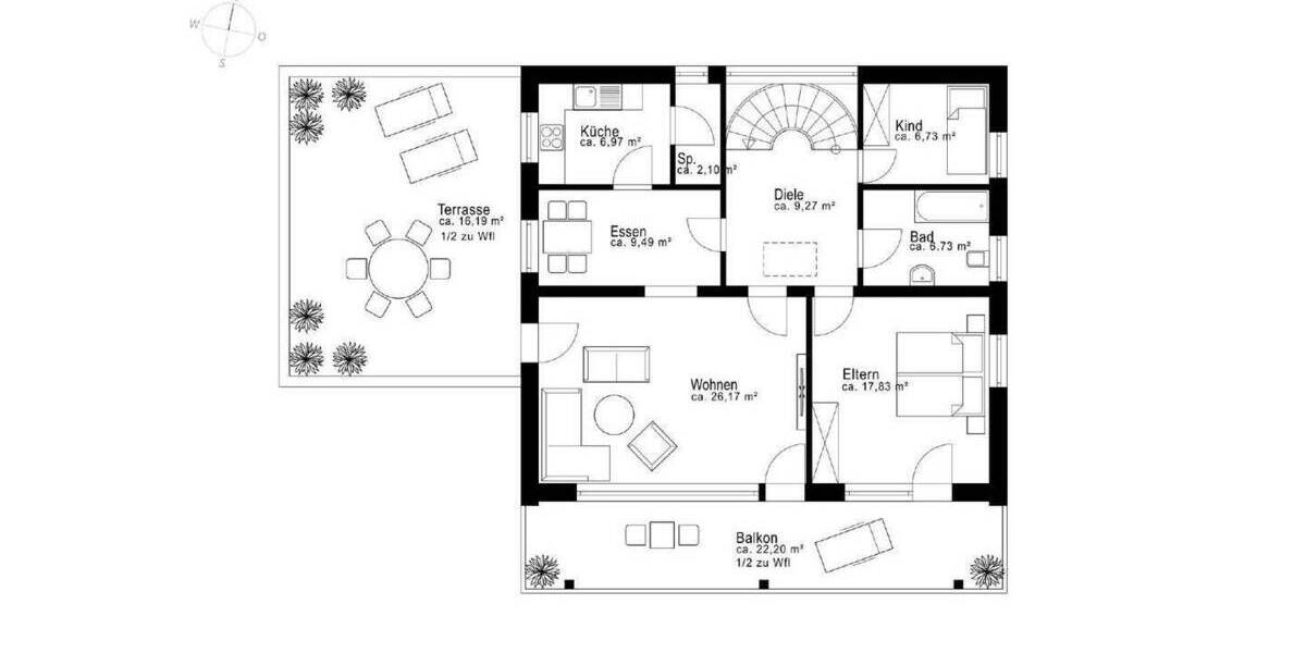 Einfamilienhaus Eching Günzenhausen - 5 Zimmer, 161 m&sup2;, 698.000&euro; | Angebot:25726841