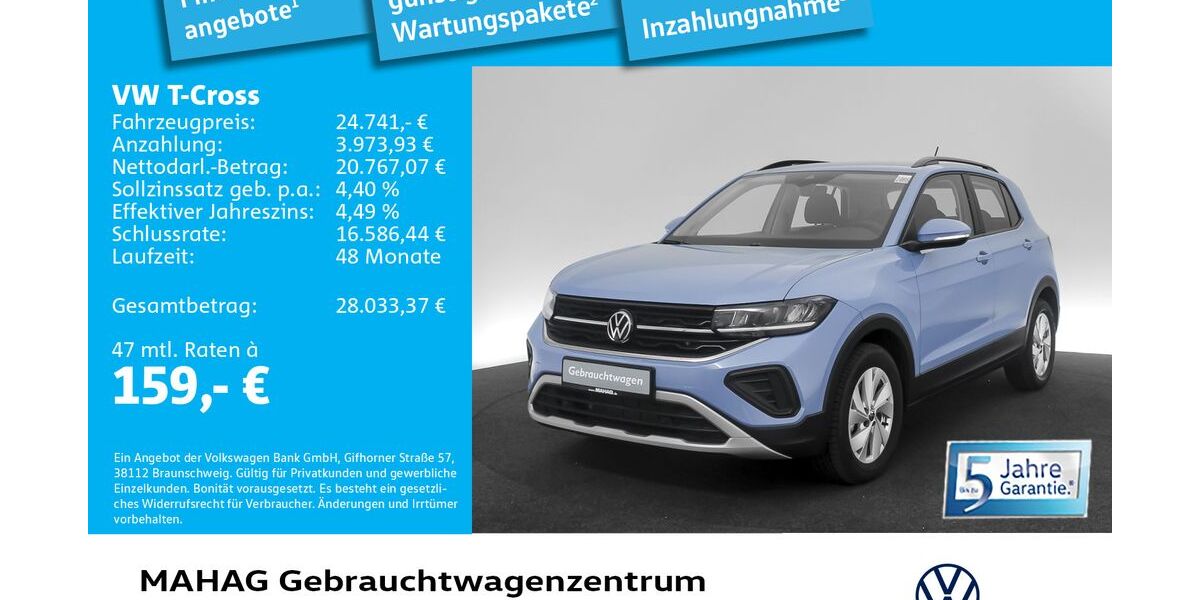 VW T-Cross 3.071 km 23.683 &euro; München 80935