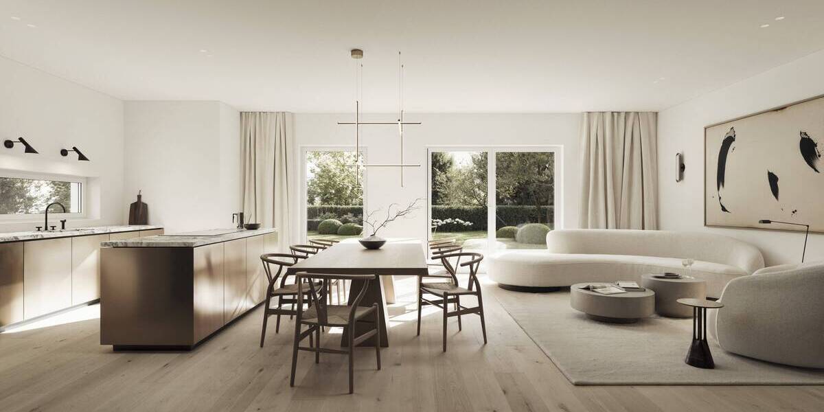 EXTRAORDINARY | 4,5-Zimmer-Wohnung mit wunderschönem Garten 4 zimmer