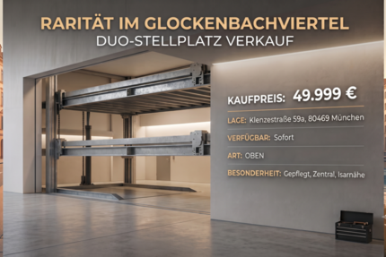 Garagen / Stellplätze München Isarvorstadt - 49.999&euro; | Angebot:26974013