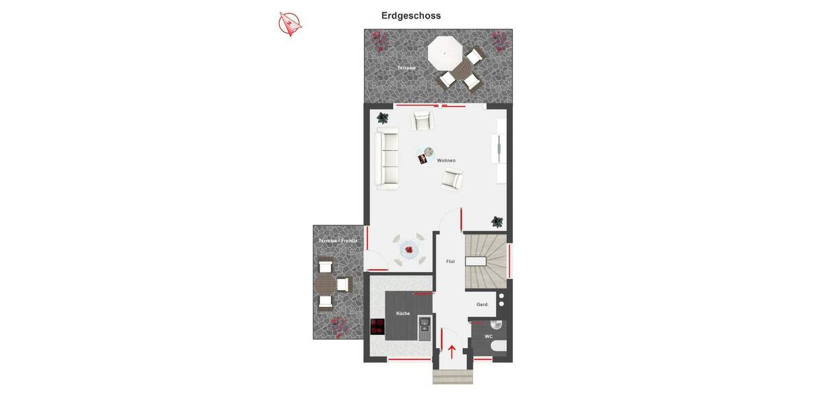 Reihenendhaus Eichenau - 5 Zimmer, 150 m&sup2;, 800.000&euro; | Angebot:26155487