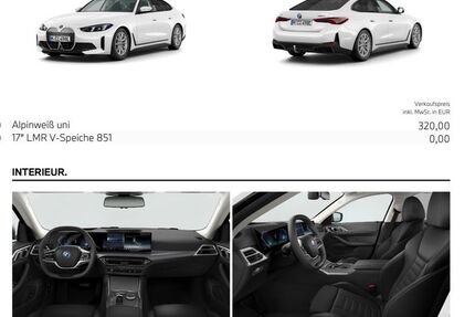 BMW i4 18.000 km 45.900 &euro; München 80939