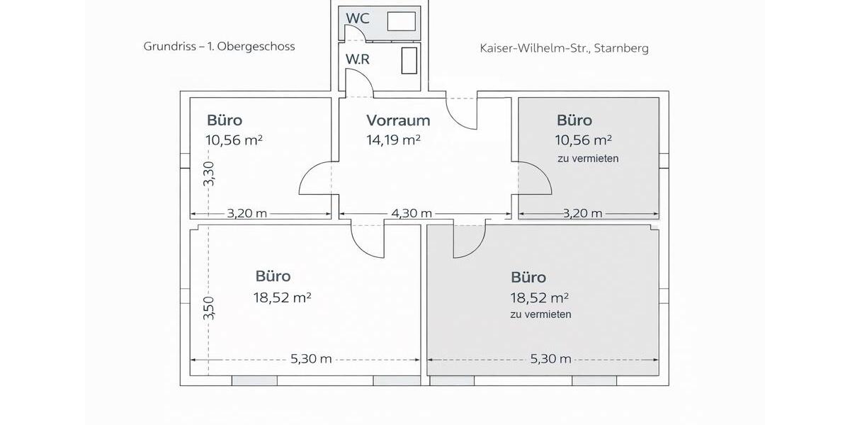 Gewerbeobjekt Starnberg - 330&euro; | Angebot:26148837