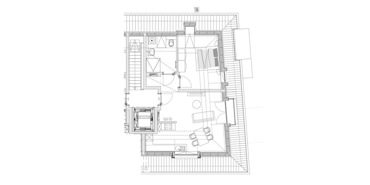 Dachgeschoßwohnung München Thalkirchen-Obersendling-Forstenried-Fürstenried-S - 2 Zimmer, 52 m&sup2;, 1.586&euro; | Angebot:26279394